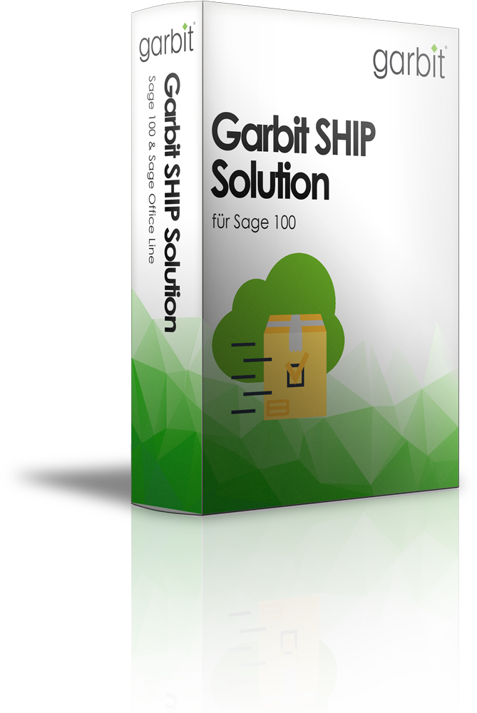 Garbit SHIP Solution — Produktverpackung für Sage 100 und Sage Office Line